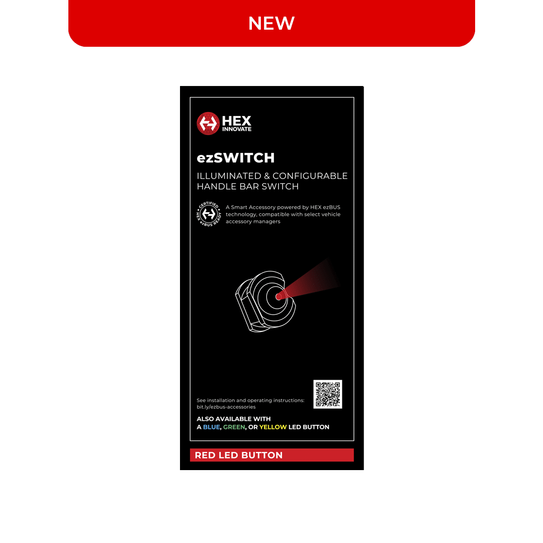 HEX ezSWITCH KIT with Red LED