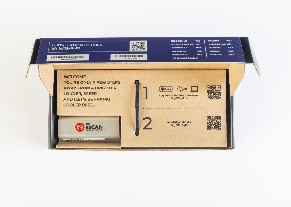 HEX ezCAN II for BMW R1200 &amp; R1250 Liquid Cooled Lighting &amp; Accessory Controller