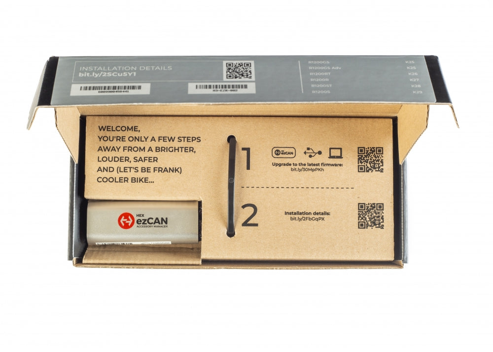 HEX ezCAN II for BMW R1200 Oil Cooled Lighting &amp; Accessory Controller