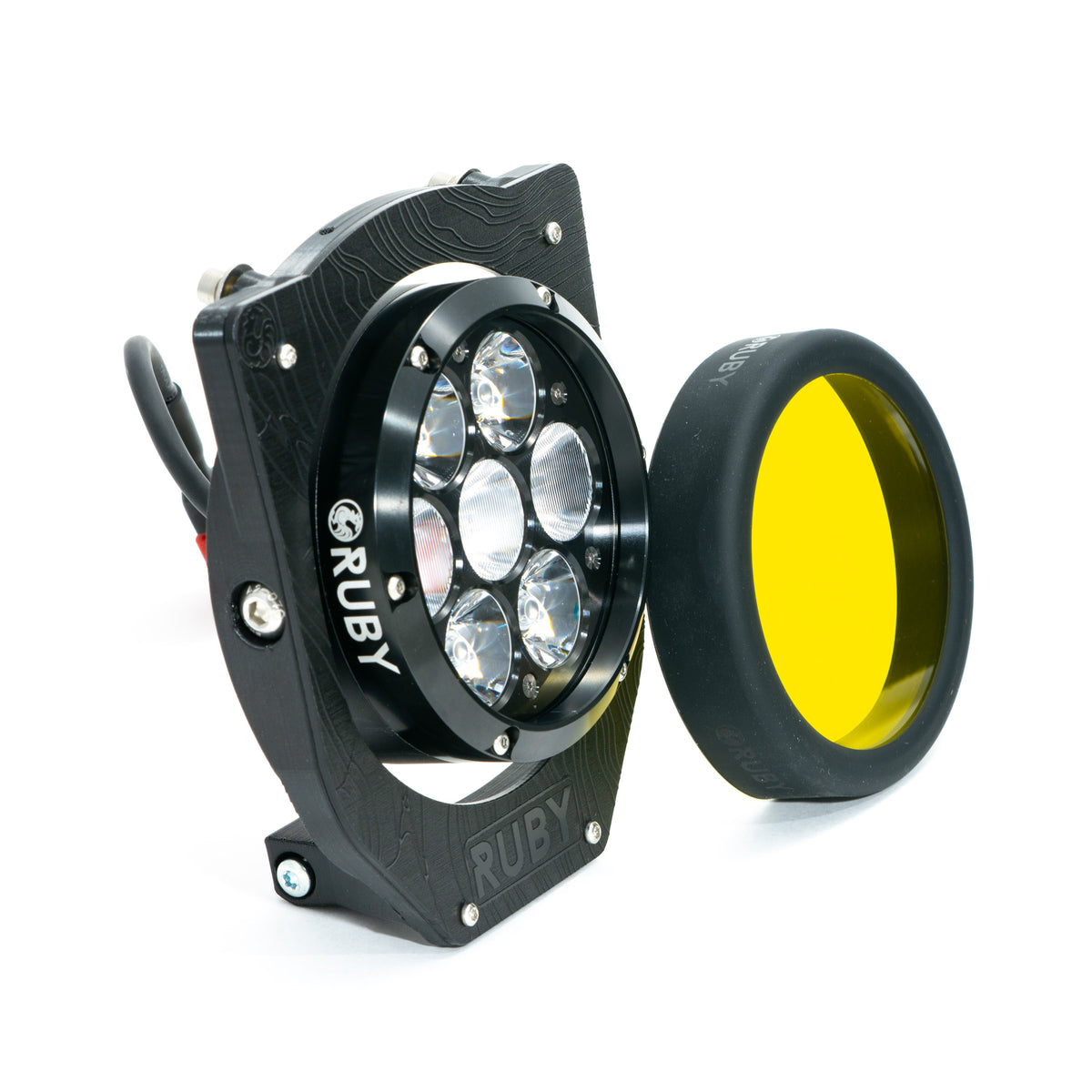 RUBY Moto R7 Husqvarna mask, led motorcycle light, high power led motorcycle light adventure motorcycle light dualsport adv enduro